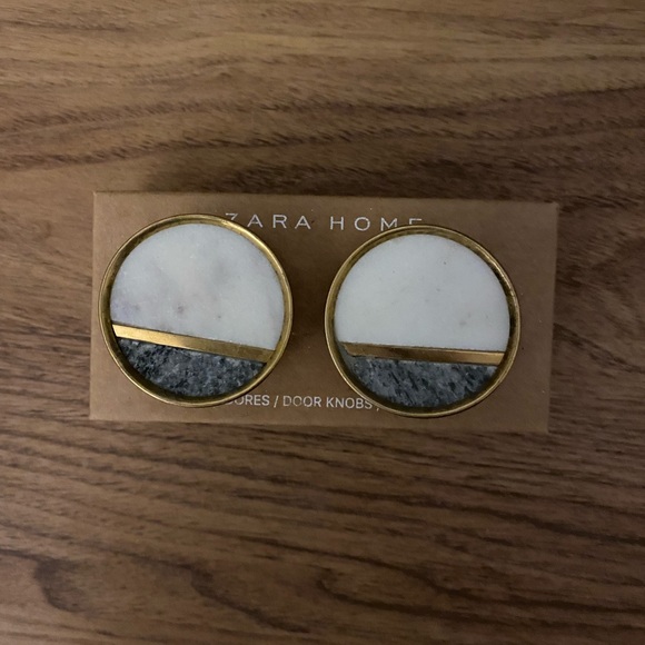 Zara Other - 2 for $15 | NWT Zara Home | Marble Doorknobs